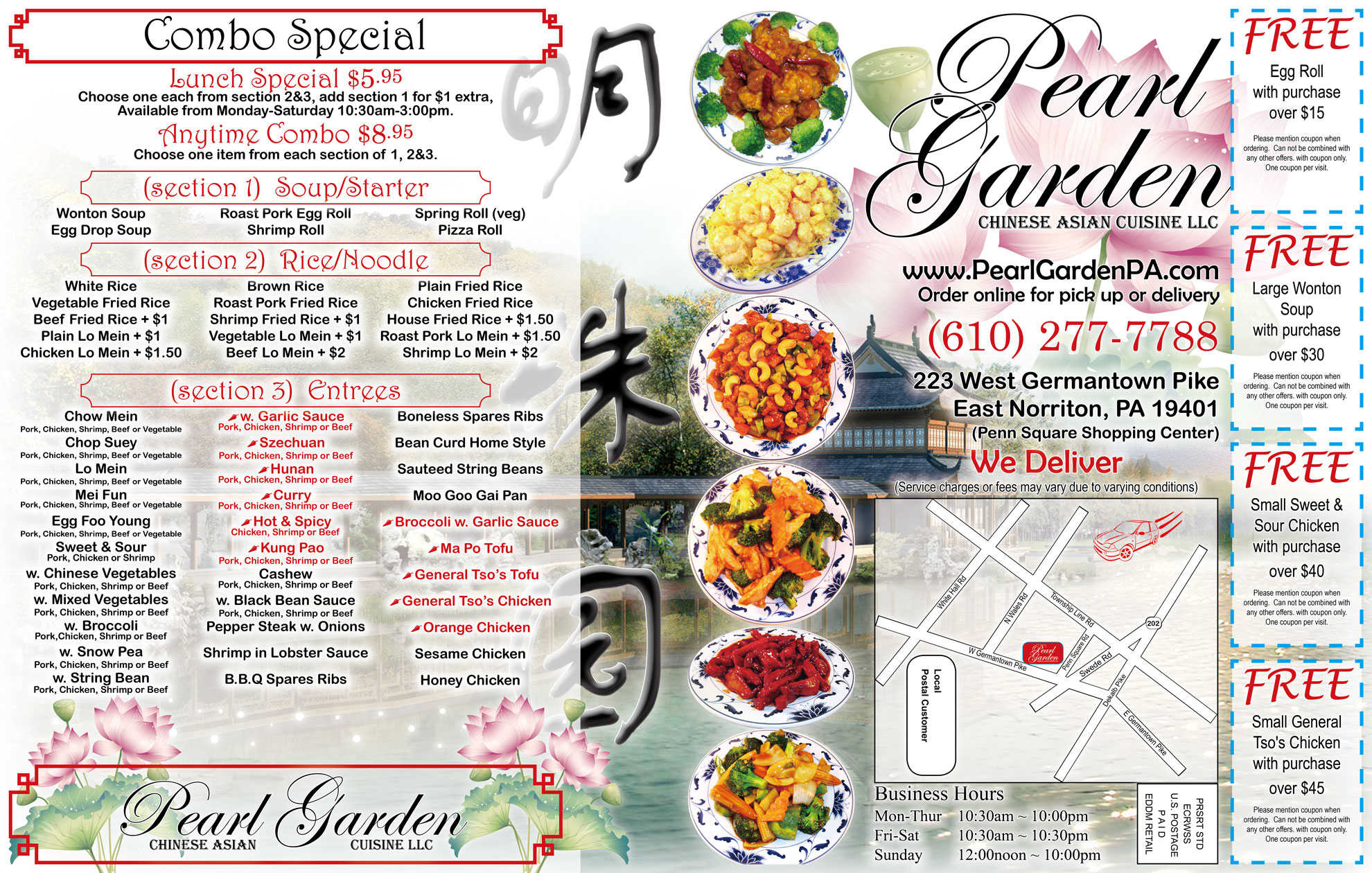 Pearl Garden Chinese Asian Cuisine Llc